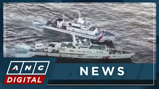 PH, Chinese Coast Guard ships collide in latest Chinese harassment in disputed waters | ANC
