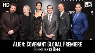 Alien Covenant Global Premiere Interviews & Footage Highlights