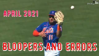 MLB Bloopers And Errors April 2021