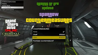 GTA Online: Sparrow Flare Countermeasure (How many did I deploy?)