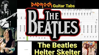 Helter Skelter - The Beatles - Guitar + Bass TABS Lesson