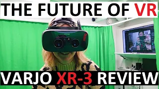 The BEST VR Headset in the WORLD! VARJO XR-3 REVIEW