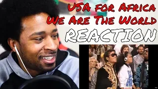 U.S.A. For Africa - We Are the World REACTION | DaVinci REACTS