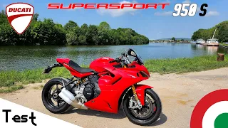 "Test" FACILE la semaine, FOLLE le week-end et BELLE tout le temps  "Ducati SUPERSPORT 950s de 2023"