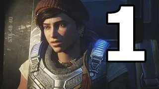 Gears 5 Walkthrough Part 1 - No Commentary Playthrough (Xbox One)