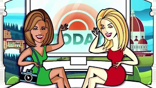 "Today" Kathie Lee Gifford and Hoda Kotb Tenth Anniversary Open