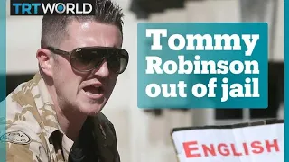 Far-right activist Tommy Robinson freed after appeal