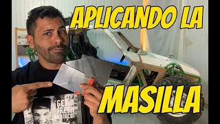 DIY como preparar y aplicar masilla en la carroceria