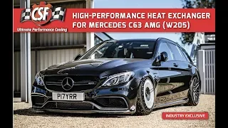 CSF High Performance Heat Exchanger for Mercedes C63 AMG (W205)