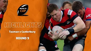 RD 9 HIGHLIGHTS | Tasman v Canterbury (Mitre 10 Cup 2020)