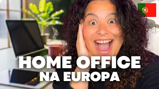 O SEGREDO PRA TRABALHAR DE CASA 🏠 TRABALHO REMOTO EM PORTUGAL | EMPREGO HOME OFFICE EM PORTUGAL