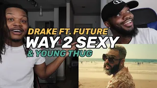 Drake ft. Future and Young Thug - Way 2 Sexy (Official Video) - Reaction