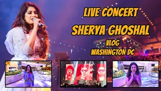 Shreya Ghoshal Live at Washington DC | Vlog | Bollywood songs