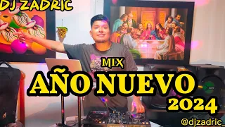 MIX AÑO NUEVO 2024 (FIESTA VARIADA) SALSA, CUMBIA, REGGAETÓN, MERENGUE, ROCK, TECHNO, ETC) DJ ZADRIC