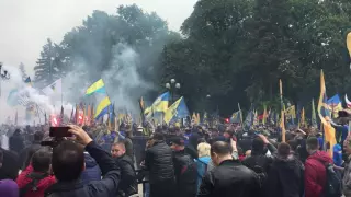 Марш националистов возле Верховной Рады ч.2. 20 мая 2016