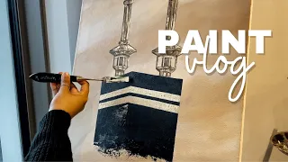 Paint Vlog - the Kaaba | by Hussainartss