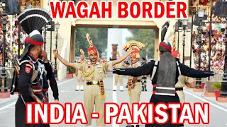 Attari Wagah Border Beating Retreat Ceremony Exclusive Live | Wagah Border News
