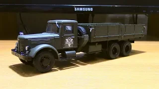 Сборка модели грузовика ЯАЗ 210 AVD models