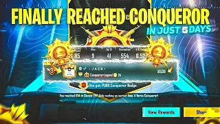 🤗 FINALLY REACHED CONQUEROR IN BGMI C5S15 🔥 SOLO RANK PUSH TIPS AND TRICKS ✅