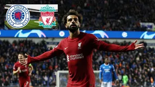 highlight : salah hat-trick as reds comeback Rangers 1-7 Liverpool FC  UEFA Champions league