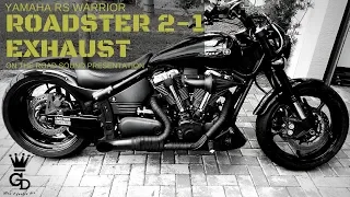 YAMAHA WARRIOR 1700 Pacific Coast Star Roadster Exhaust 2 1