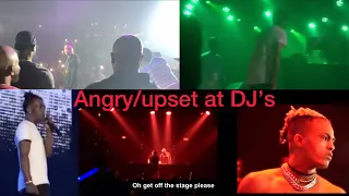 Rappers Getting Angry/Upset at Dj’s (Notorious B.I.G, Lil Boosie,Travis Scott,Xxxtentacion and more)