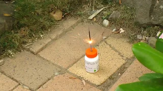 Sparkler Bomb(400 Sparklers crushed up).