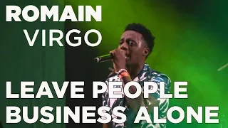 Romain Virgo - Leave People Business Alone Live @ Reggae Geel Festival Belgium 2018