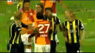 Galatasaray 1 - 1 Fenerbahce Goal Alex de Souza süper kupa