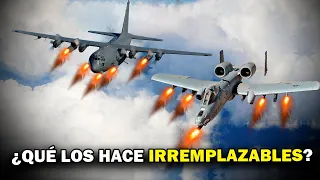 Lo que NO SABÍAS de los LEGENDARIOS A-10 Warthog y AC-130