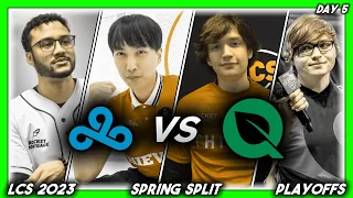 @doublelift REJOINS THE CAST (LCS 2023 CoStreams | Spring Split | Playoffs: Match 5 | C9 vs FLY)