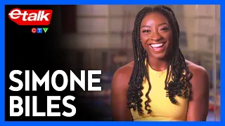 Simone Biles watches 'The Ultimatum,' talks fiancé and dogs at her wedding? | Etalk Interview