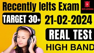{FAST} IELTS LISTENING PRACTICE TEST 2024 WITH ANSWERS , ||  MCQ IELTS LISTENING TEST  21-02-2024