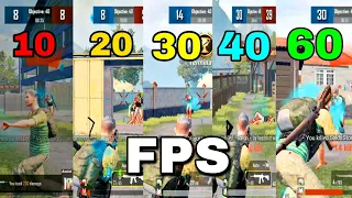 10 FPS vs 60 FPS Challenge | FPS MATTER?? | PUBG MOBILE