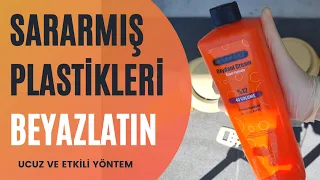 Rehber: Eskimiş Sararmış Plastikler Nasıl Beyazlatılır? (Retro ürünleri hayata döndürün)