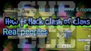 { No Root }How to Hack Clash of Clans 100℅ Working . Really works !!