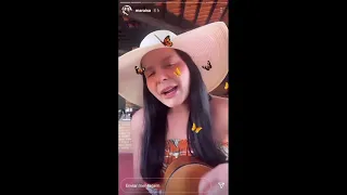 Stories da Maraisa (MAIARA BEBADA CANTANDO)