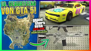 Rockstar kündigt neues Event, neues Auto + 10. Geburtstag von GTA 5 an! | GTA Update News