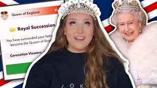 BECOMING THE QUEEN OF ENGLAND IN BITLIFE! *ROYALTY UPDATE*