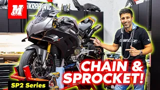 Ducati Panigale V4 SP2 Gets Lightweight Chain & Sprocket Setup! | SP2 Series Part 18