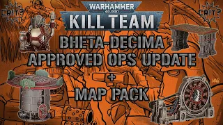 Kill Team Bheta Decima Approved Ops Review and Scatter Terrain Layouts