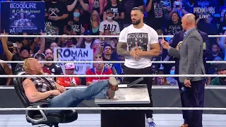 Roman Reigns vs Brock Lesnar Contract Signing  WWE Smackdown 15 October 2021