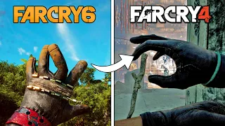 Far Cry 6 vs Far Cry 4 - Healing Animations Comparison