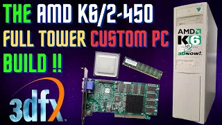 AMD K6/2-450 Full Tower Custom Build /w 3DFX Graphics!!