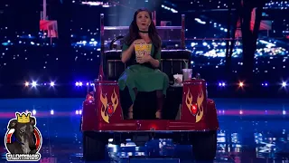 America's Got Talent 2022 Celia Munoz Semi Finals Week 3 Full Performance & Intro