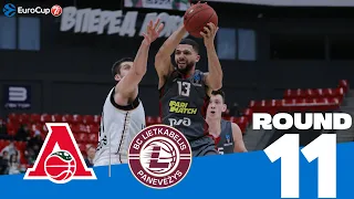 Lokomotiv takes huge home win!| Round 11, Highlights | 7DAYS EuroCup