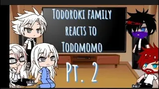 Todoroki family react to Todomomo||PT.2||LATE/LAZY