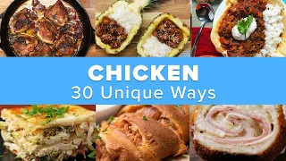 30 Unique Chicken Recipes