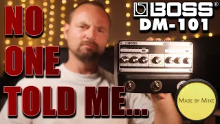 WATCH THIS before you buy the BOSS DM-101 Stereo Analog Delay!!! (Seriously, do it!)