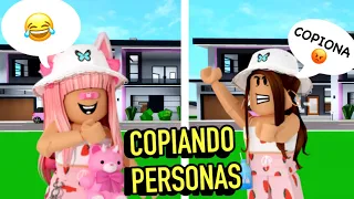 😂Copiando Personas en Brookhaven😆/Roblox